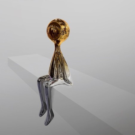 Figura Decorativa Sit Down