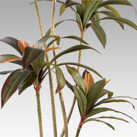 Planta Artificial Dracena Roja
