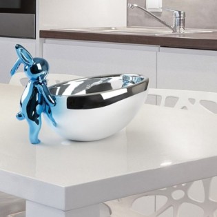 Figura Decorativa Cuenco Rabbit