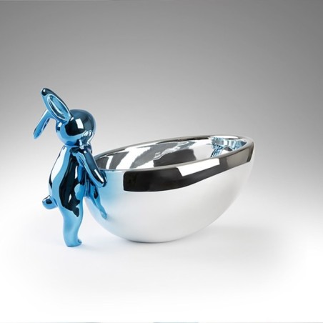 Figura Decorativa Cuenco Rabbit