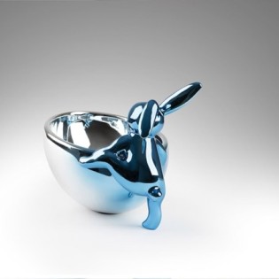 Figura Decorativa Cuenco Rabbit