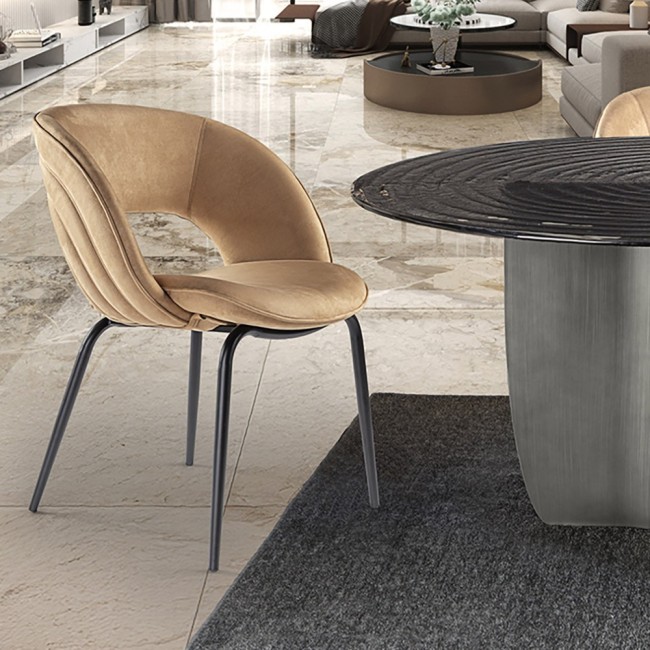 Silla De Comedor Nim Camel