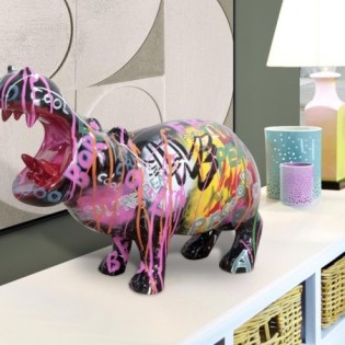 Figura Decorativa Hippo