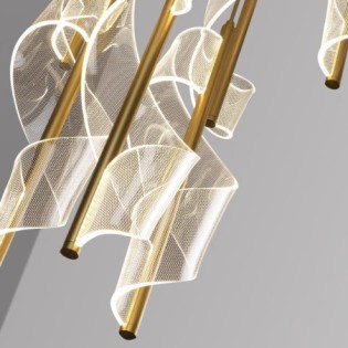 Lámpara De Techo LED Velas (78W)