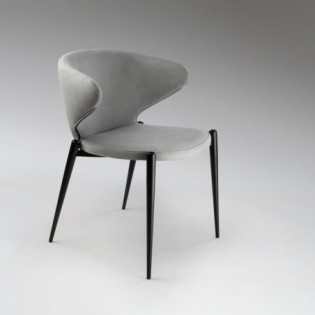 Silla De Comedor Alize Gris Claro