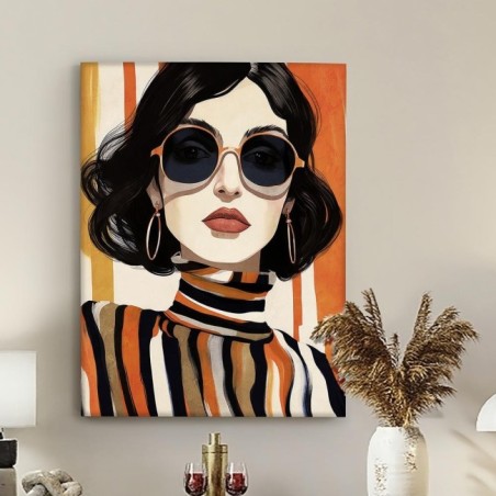 Cuadro Acrílico Orange (90x120)