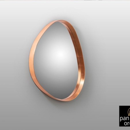 Espejo De Pared Julie Oro Rosa