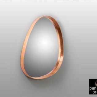 Espejo De Pared Julie Oro Rosa
