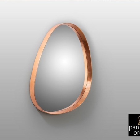 Espejo De Pared Julie Oro Rosa