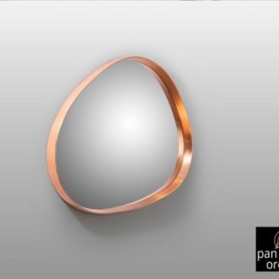Espejo De Pared Julie Oro Rosa
