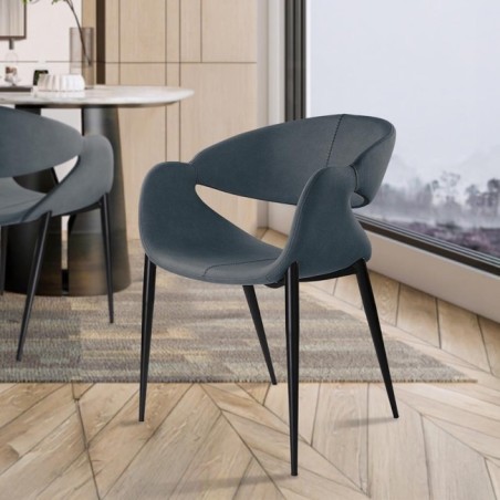Sillón Giro Azul Oscuro