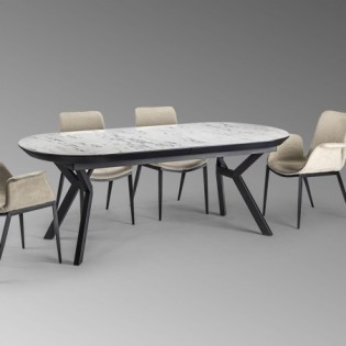 Mesa De Comedor Antea Blanco