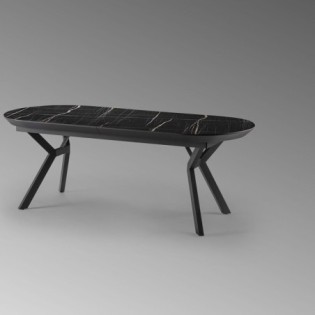 Mesa De Comedor Antea Negro