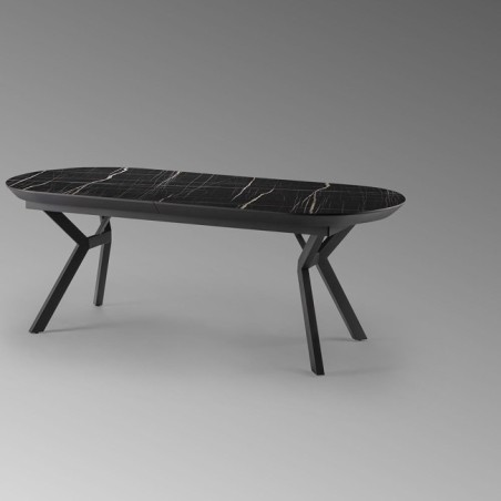 Mesa De Comedor Antea Negro