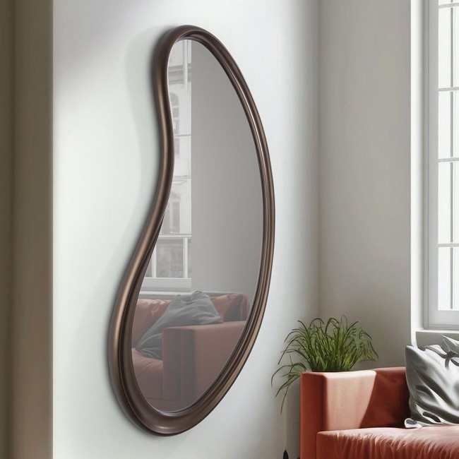 Espejo De Pared Brigitte Bronce