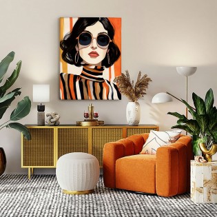 Cuadro Acrílico Orange (90x120)