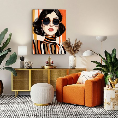 Cuadro Acrílico Orange (90x120)