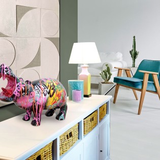 Figura Decorativa Hippo