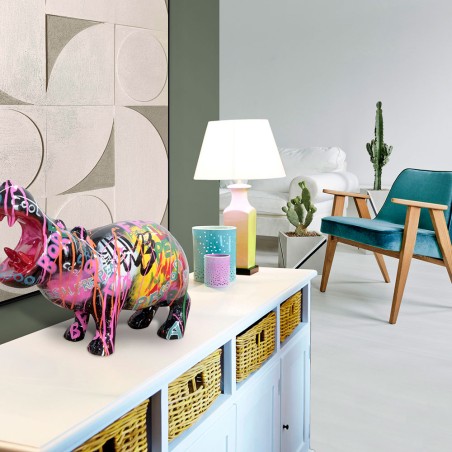 Figura Decorativa Hippo