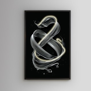 Cuadro con luz LED Cinetic (120x80cm.)