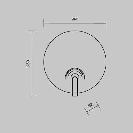 Aplique de pared LED Regatta (8W)