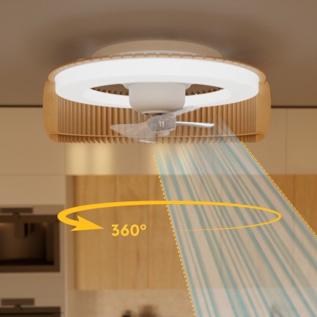 Ventilador de techo LED Daya CCT Dim (28W)