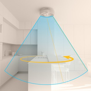 Ventilador de techo LED Daya Style CCT Dim (28W)