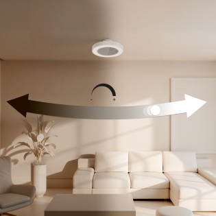 Ventilador de techo LED Daya Style CCT Dim (28W)