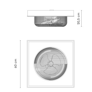 Rejilla para ventilador Cubis
