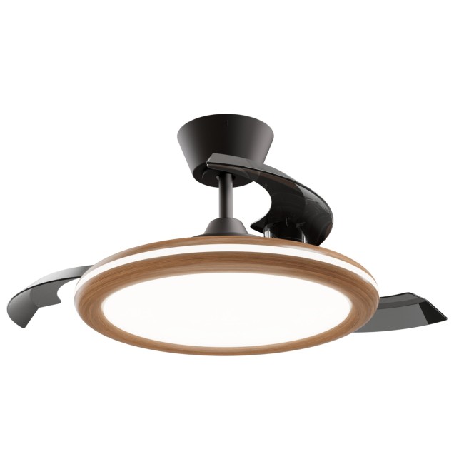 ventilador led aspas retractiles bombay estilo s cct dim 269w