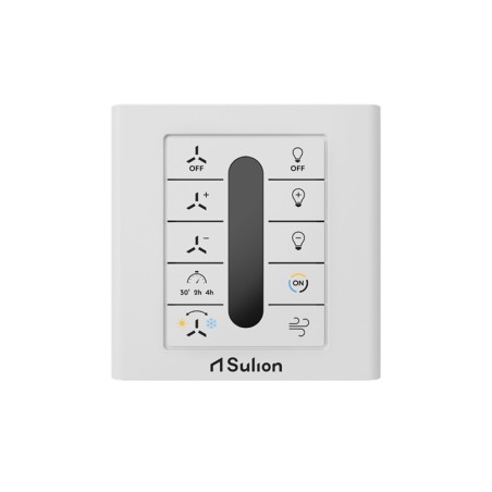 Control de pared para ventiladores de Sulion