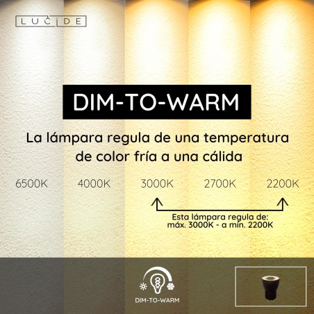 Bombilla LED GU10 Dim (4W)