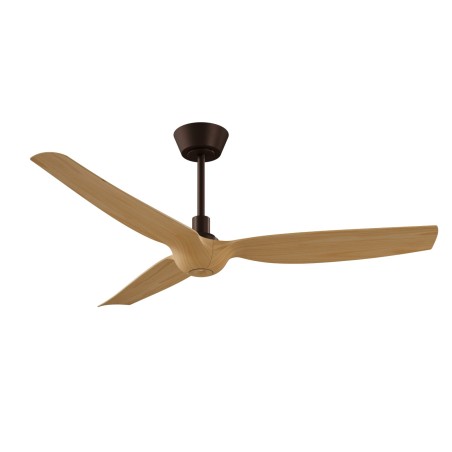Ventilador de techo LED Ivy Neo Marrón Oxido L CCT Dim (7W)
