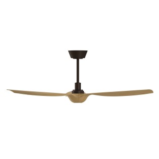 Ventilador de techo LED Ivy Neo Marrón Oxido L CCT Dim (7W)