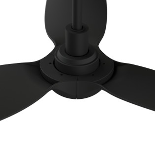 Ventilador de techo LED Ivy Neo Negro L CCT Dim (7W)