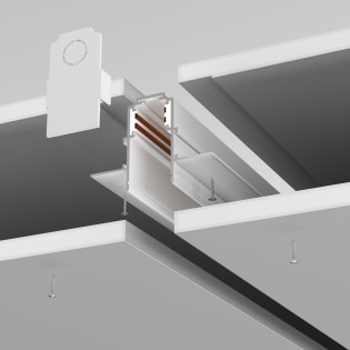 Carril magnético empotrable Exility (1 metro)