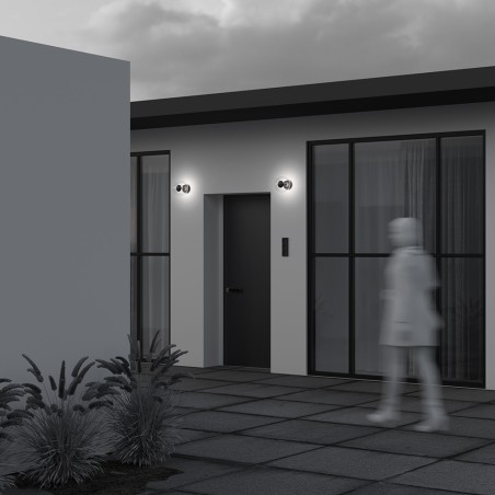Aplique de pared de exterior LED Velora (8W)