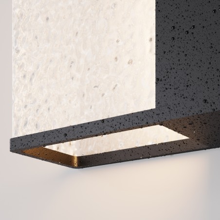 Aplique de pared de exterior Floeva