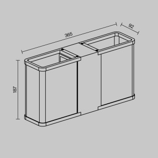 Aplique de pared de exterior Floeva