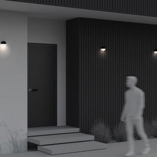 Aplique de pared de exterior LED Lactea (1W)