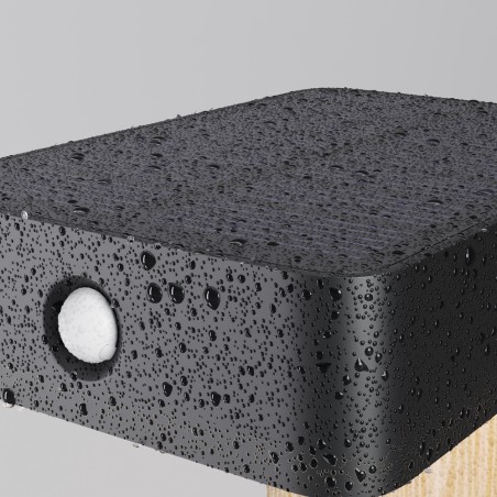 Aplique de pared de exterior con sensor LED Nordis (2W)