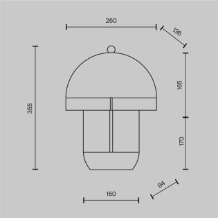 Lámpara de mesa LED Hope (14W)
