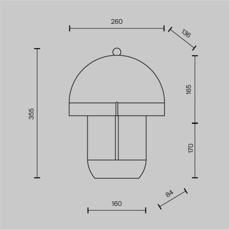 Lámpara de mesa LED Hope (14W)