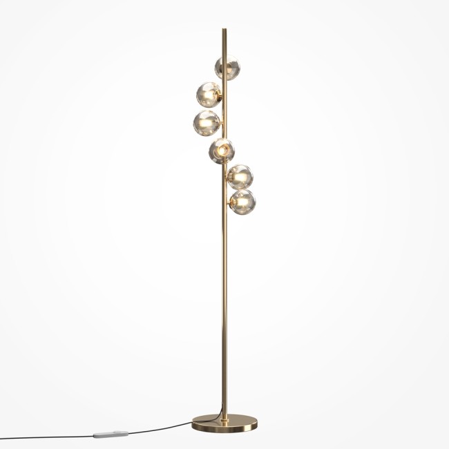 lampara de pie dallas 6 luces