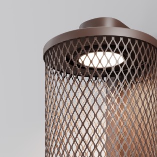 Aplique de pared de exterior LED Latticea (6W)