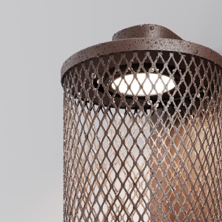 Aplique de pared de exterior LED Latticea (6W)