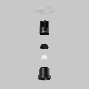 Lente para empotrable de techo Dip