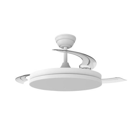 Ventilador LED con aspas retráctiles Verno Eco CCT Dim (48W)