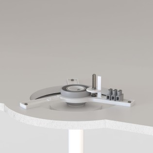 Ventilador de techo empotrable Alo DC