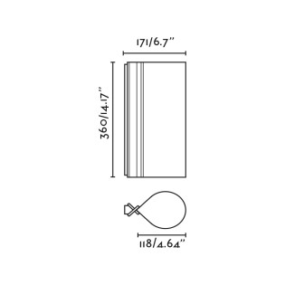 Aplique de pared LED Cata (5W)